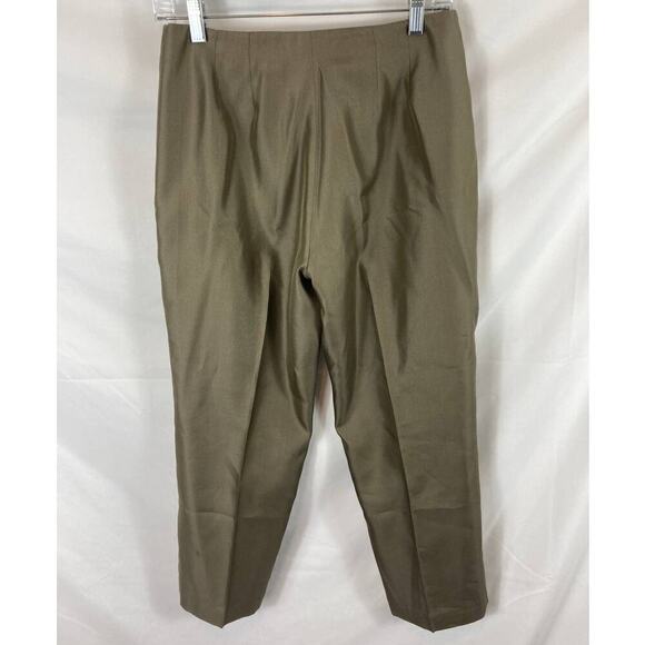 Sigrid Olsen 100% Silk Dress Pants size 8P - Picture 3 of 4